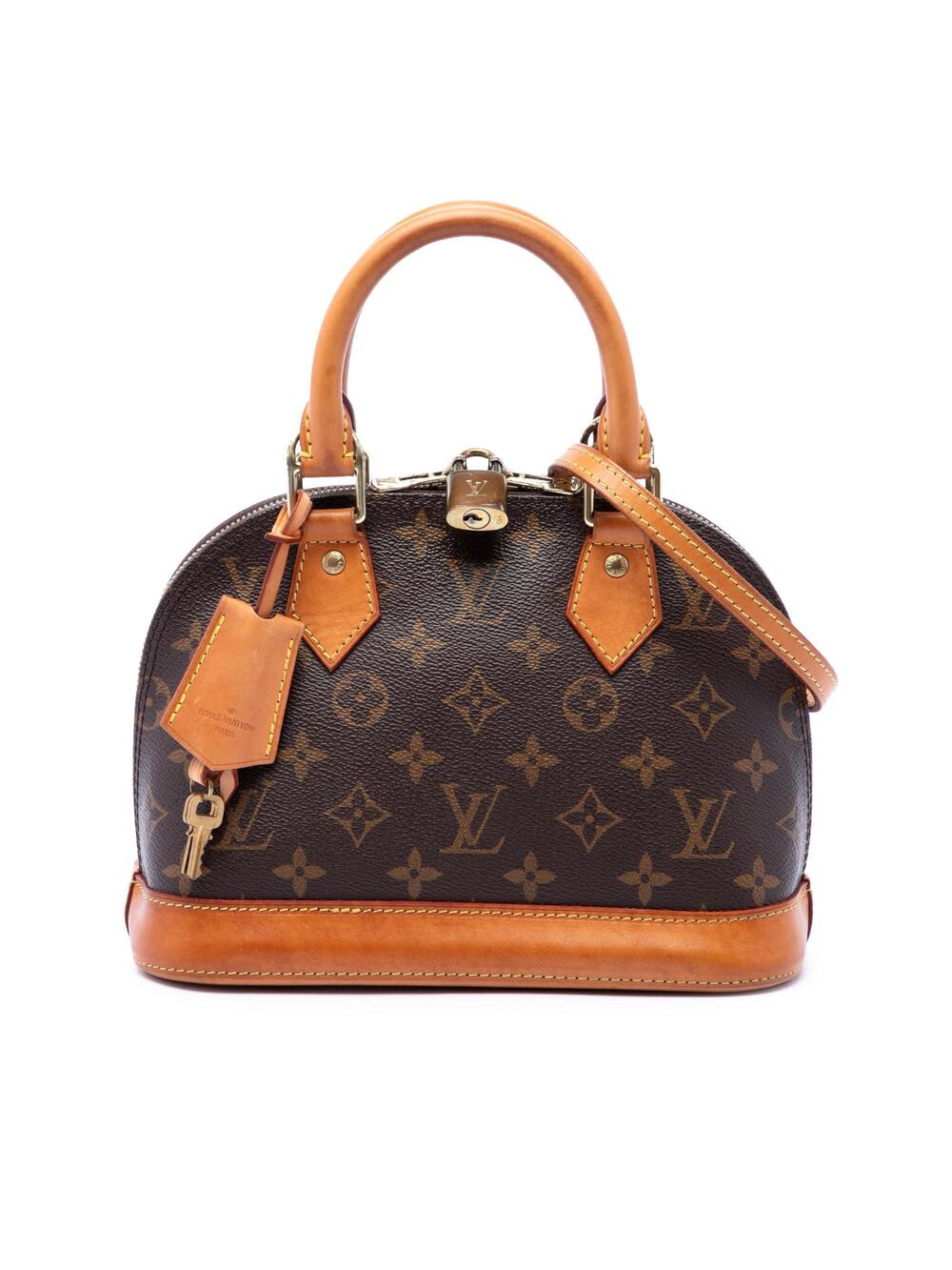 Louis Vuitton Alma Handbag Canvas Bb #376127L17B